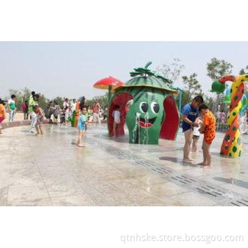 Aqua Park Equipment , Spray Park Children Water toys / fitt